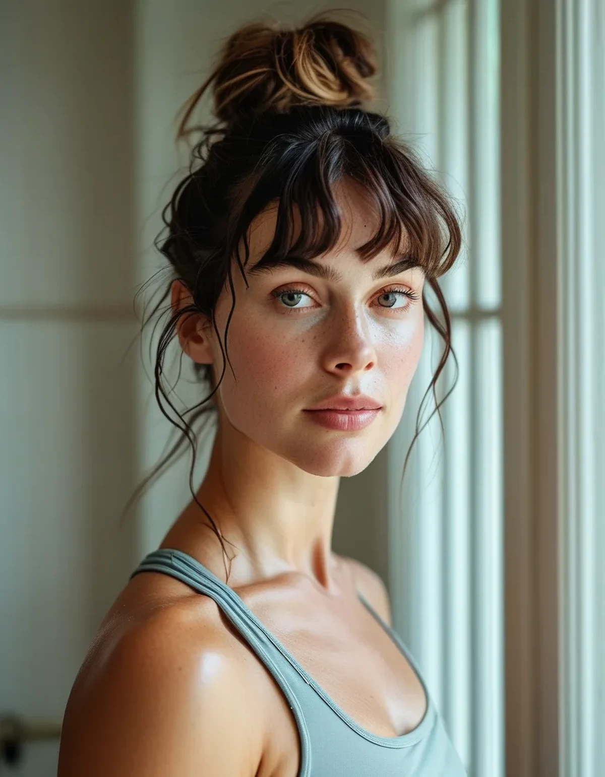 Bangs and Baby Hairs During Workouts: What Actually Keeps Them in Place