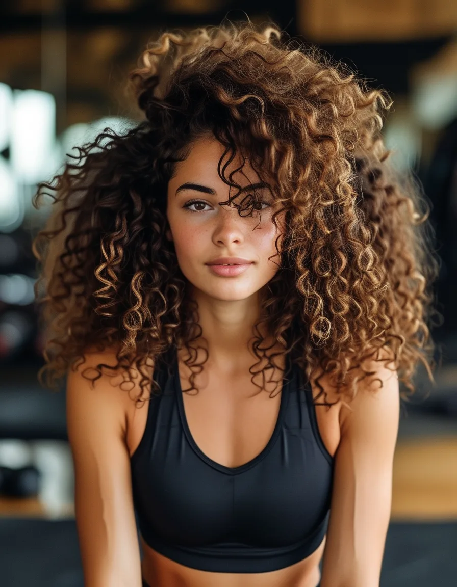 The Curly Hair Workout Routine That Actually Survives Sweat (Without Ruining Your Curls)