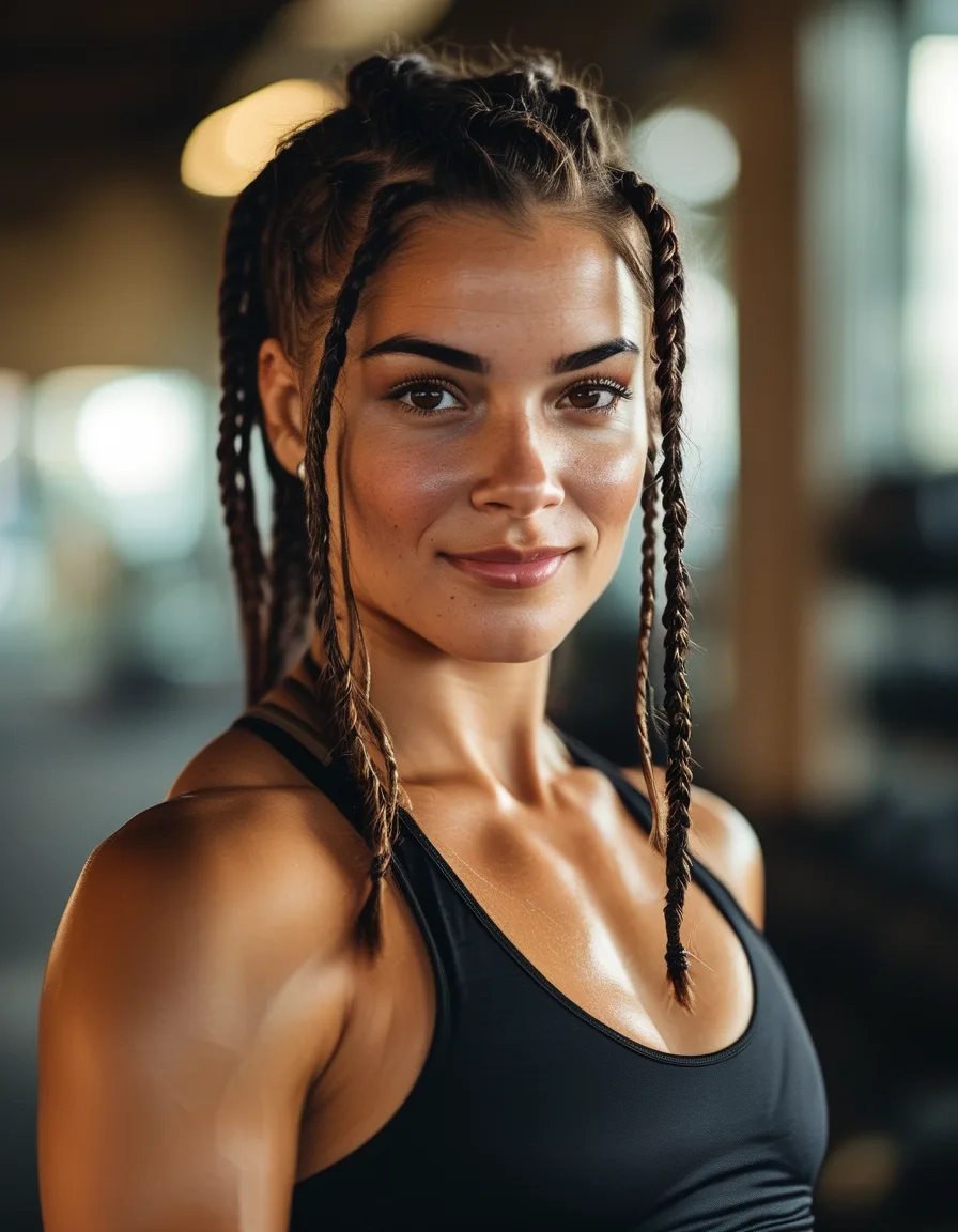 The Hairstyles That Actually Survive Hot Yoga and Sweaty HIIT Sessions