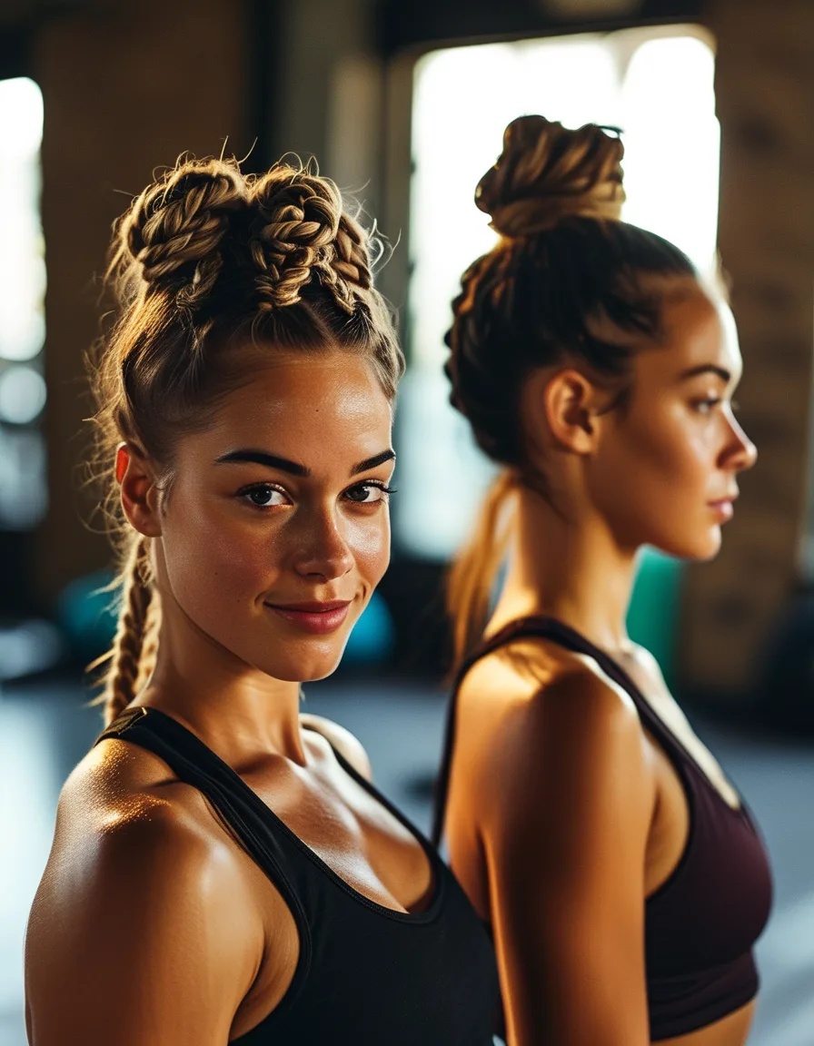 The Hairstyles That Actually Survive Hot Yoga and Sweaty HIIT Sessions