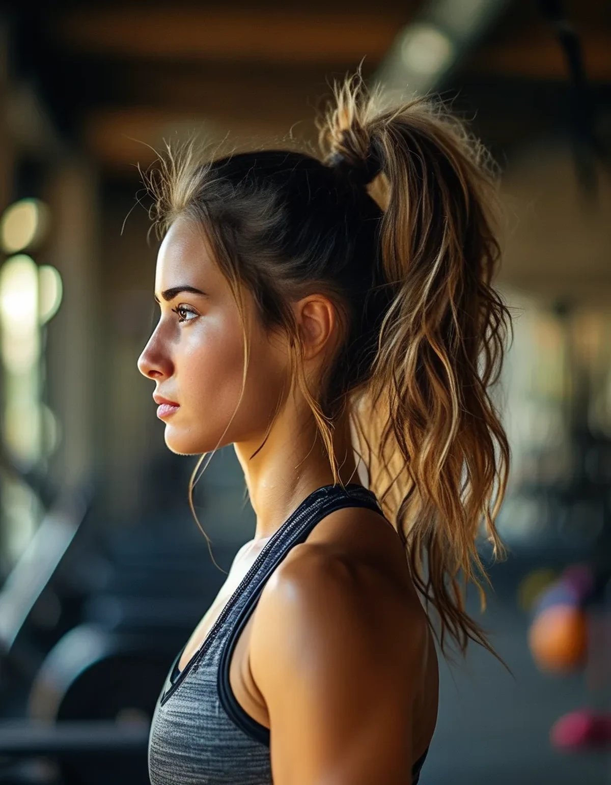 The Ponytail Technique That Actually Survives a Full Sweaty Workout Without Slipping