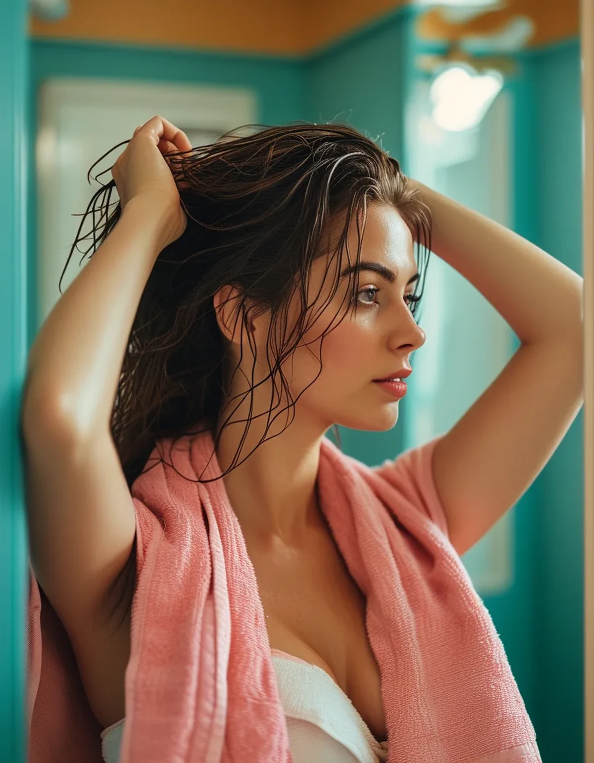 Why Your Hair Dries Differently at the Gym Than at Home