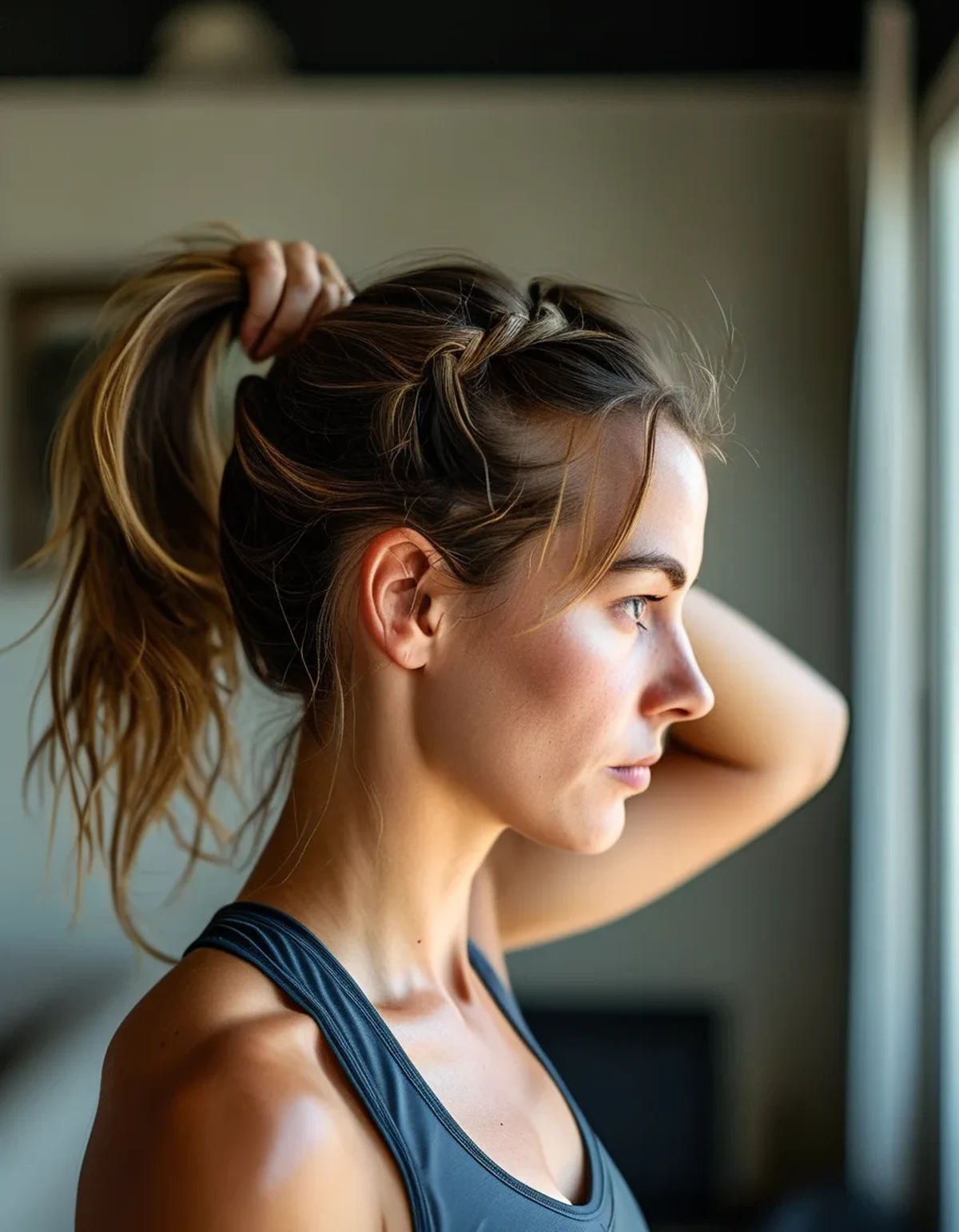Is Your Workout Ponytail Actually Causing Hair Thinning at the Temples?